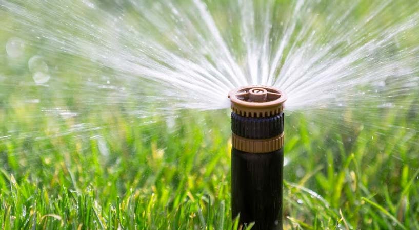 water irrigation system in condos