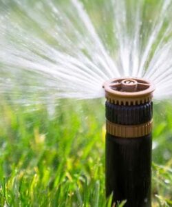 water irrigation system in condos